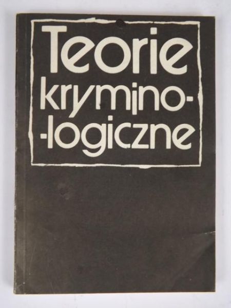 Teorie kryminologiczne