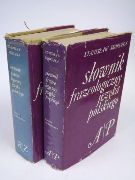 Słownik frazeologiczny języka polskiego, t. I -II
