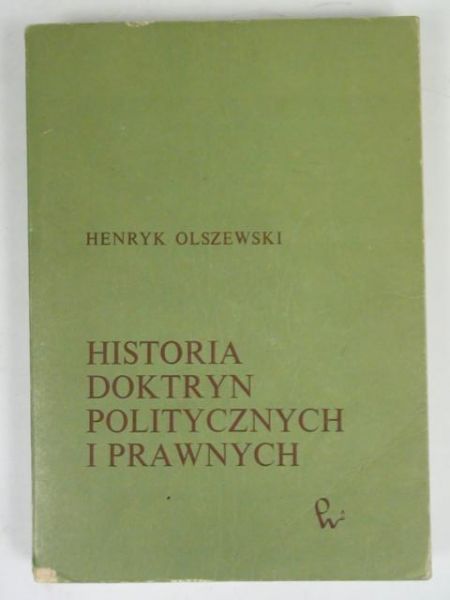 Historia doktryn politycznych i prawnych