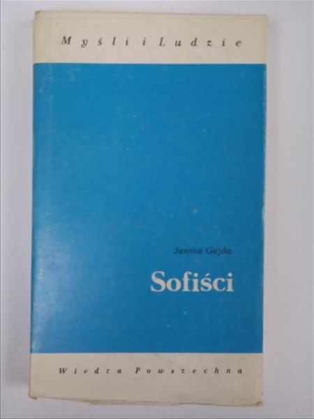 Gajda Janina - Sofiści