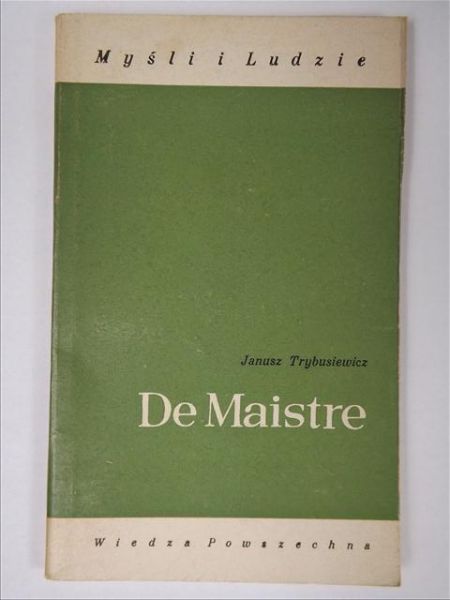 De Maistre