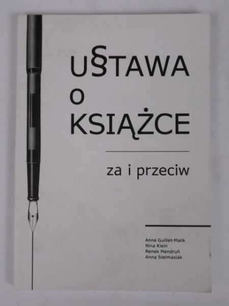 Ustawa o książce. Za i przeciw