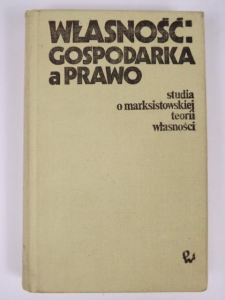 Własność: gospodarka a prawo