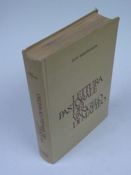 Lettura pastorale del Vangelo di Matteo