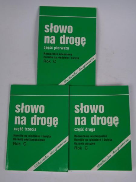 Słowo na drogę, rok C, 3 książki