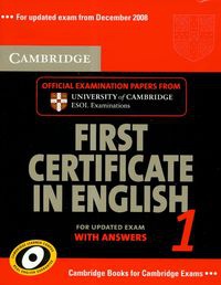 Cambridge first certificate in english 1