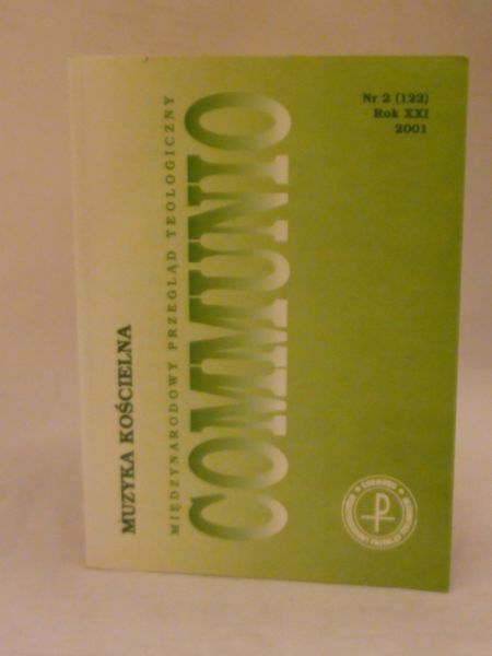 Communio  Muzyka kościelna nr 2