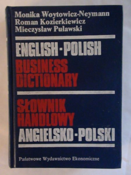 English-polish Business dictionary