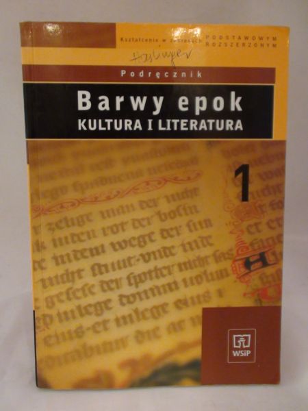 Bobiński witold, Janus-Sitarz Anna,   - Barwy epok. Kultura i literatura 1