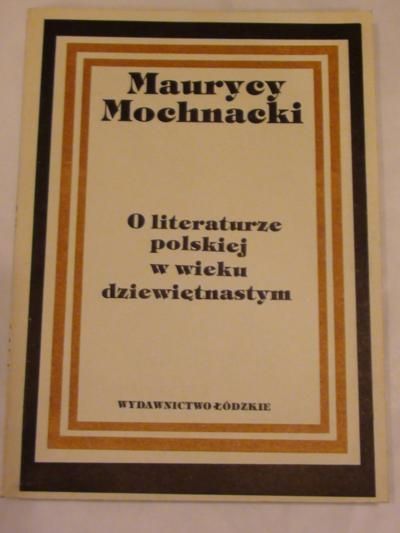 O literaturze polskiej w wieku dziewiętnastym