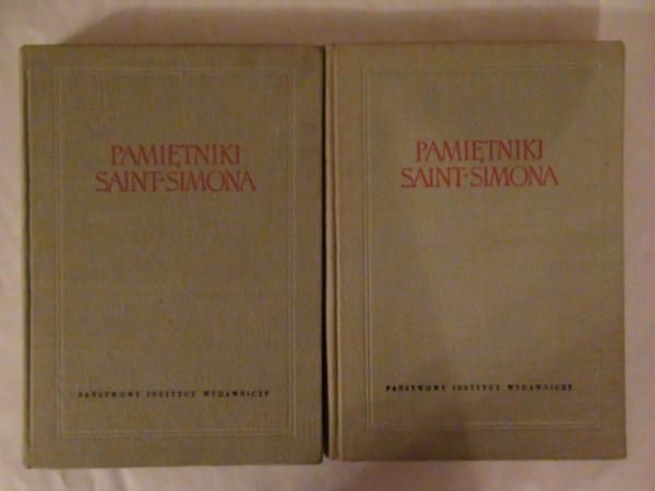 Pamiętniki Saint-Simona Tom I-II