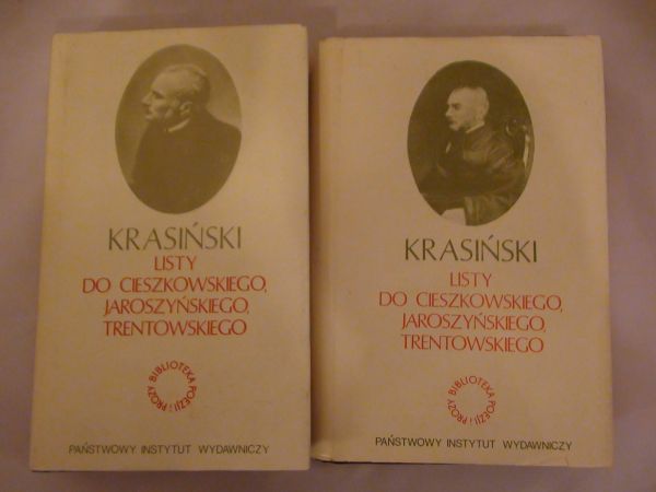 Listy do Cieszkowskiego, Jaroszyńskiego, Trentowskiego Tom I, II