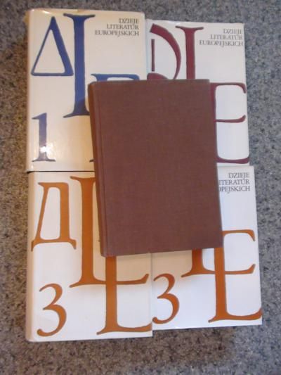 Dzieje literatur europejskich 1-3