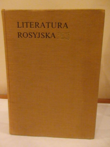 Marian Jakóbiec - Literatura Rosyjska