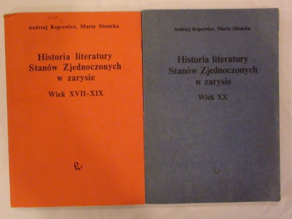 Kopcewicz Andrzej,   - Historia literatury Stanów Zjednoczonych w zarysie