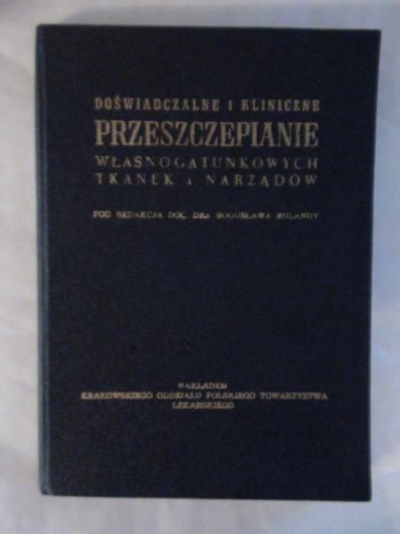 Doświadczalne i kliniczne przeszczepienie