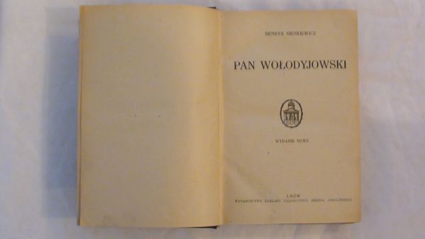 Pan Wołodyjowski wyd. 1925 r.