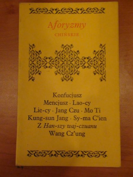 Aforyzmy chińskie