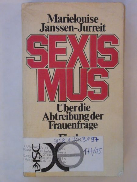 Janssen-Jurreit Marielouise - Sexismus