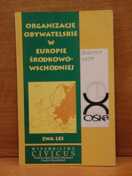 Organizacje obywatelskie w Europie Środkowo- Wschodniej