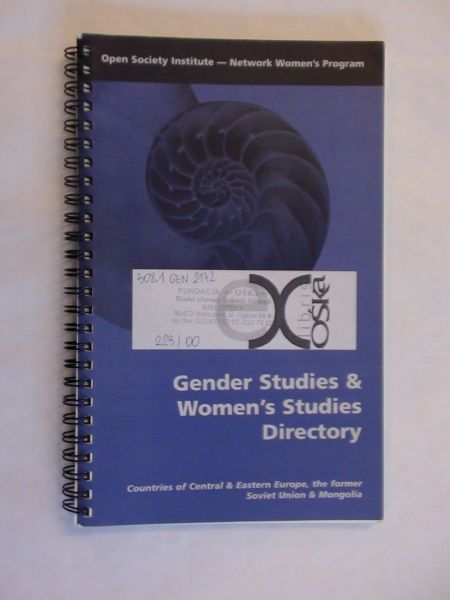 Gender Studies & Women's Studies Directory