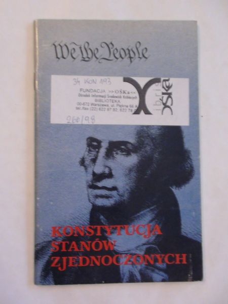 Konstytucja Stanów Zjednoczonych