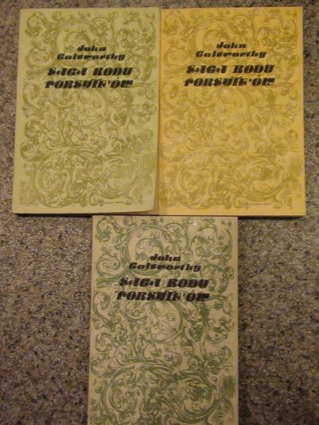 Galsworthy John - Saga rodu Forsyte'ów, t. I- III