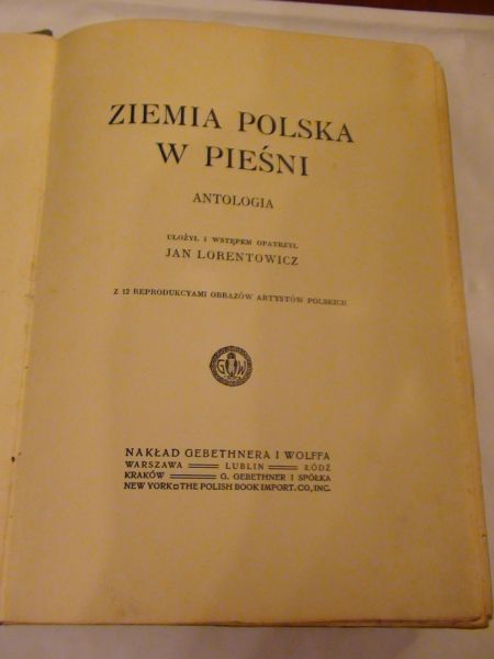 Ziemia Polska w pieśni 1913 r.