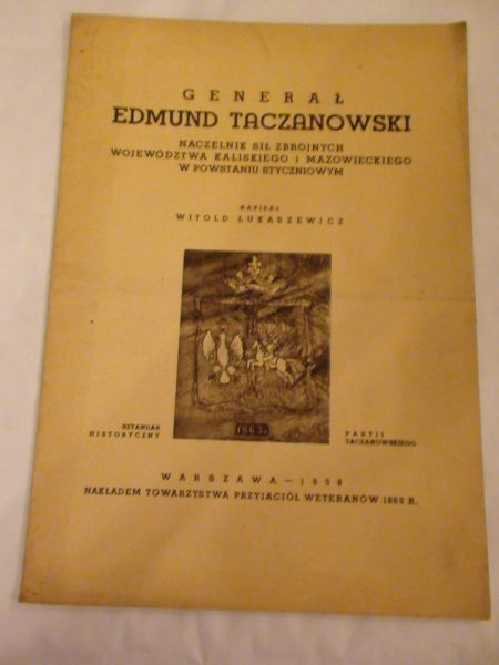 Generał Edmund Taczanowski 1938 r.