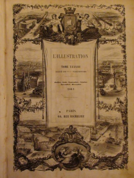L'Illustration Tome XXXVIII. Półrocznik 1861 r.