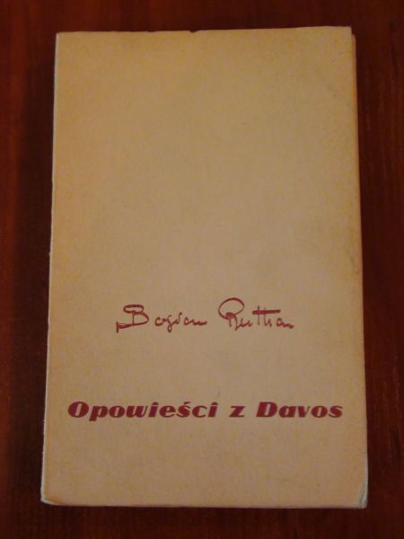 Rutha Bogdan - Opowieści z Davos