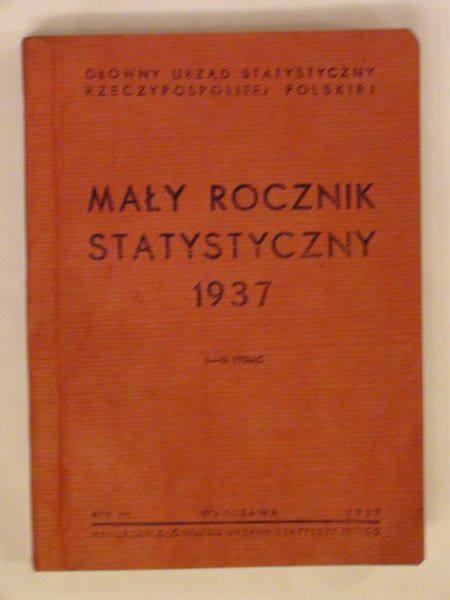 Praca zbiorowa - Mały rocznik statystyczny wyd. 1937 r.