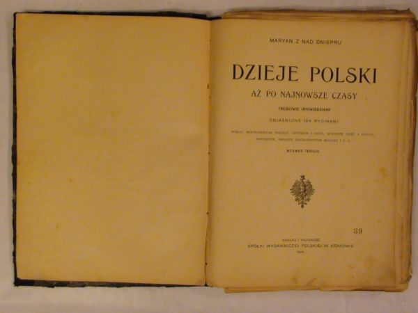 Dieje Polski wyd. 1904 r.
