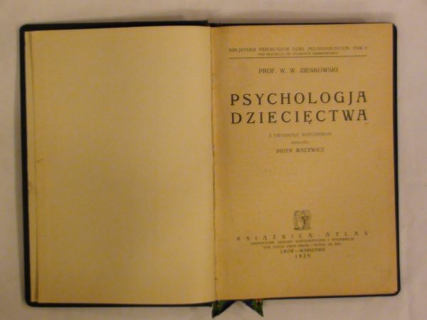 Psychologja dziecięctwa wyd. 1929 r.
