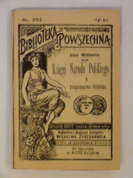 Mickiewicz Adam - Księgi Narodu Polskiego wyd. 1874 r.