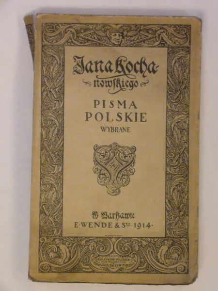 Pisma Polskie wybrane wyd. 1914 r.