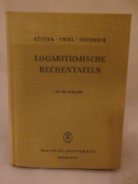 Logaritmische Rechentafeln 1947 r.