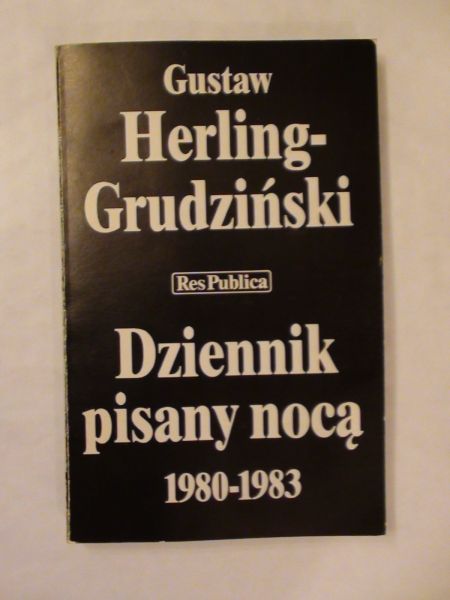 Dziennik pisany nocą 19801983