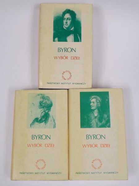 Byron George - Wybór dzieł, t. I-III