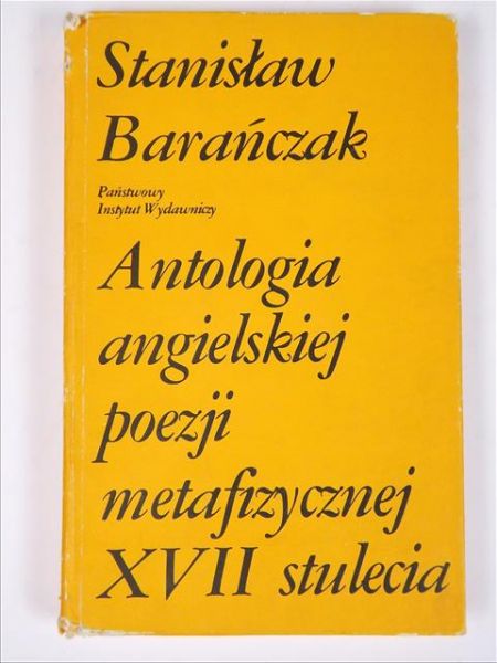 Antologia angielskiej poezji metafizycznej XVII stulecia