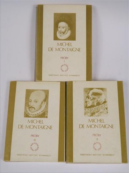 De Montaigne Michel - Próby Tom I-III