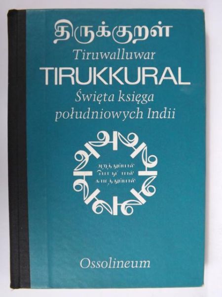 Tirukkural: święta księga południowych Indii