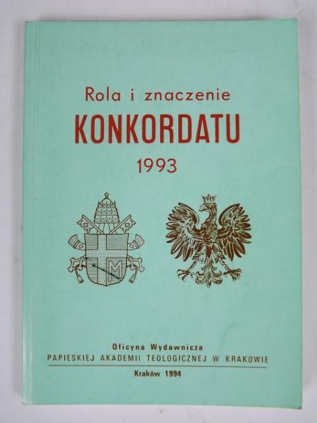 Rola i znaczenie konkordatu 1993