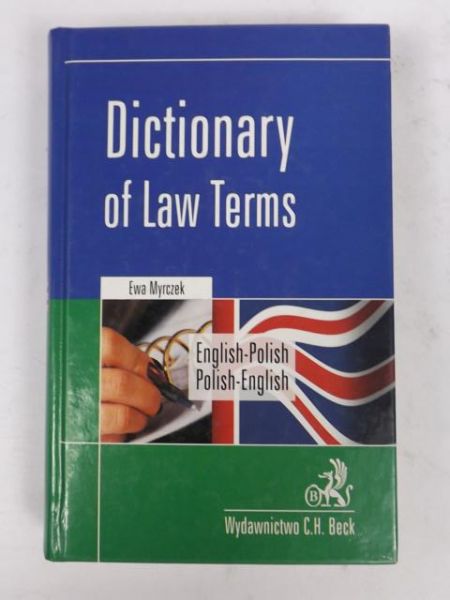 Dictionary of law terms