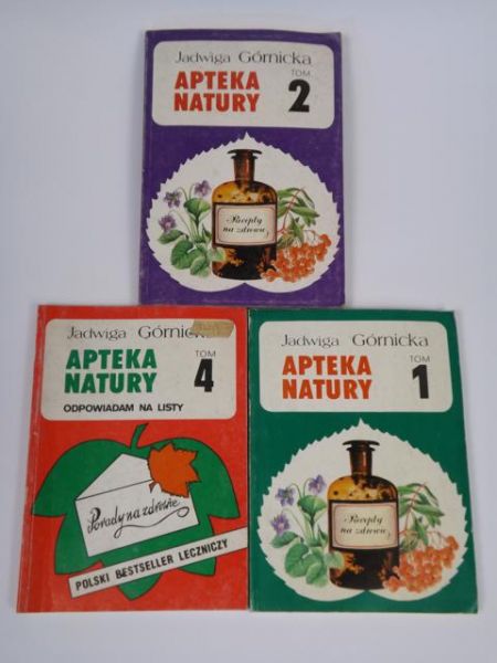 Apteka natury, tom 1, 2 i 4