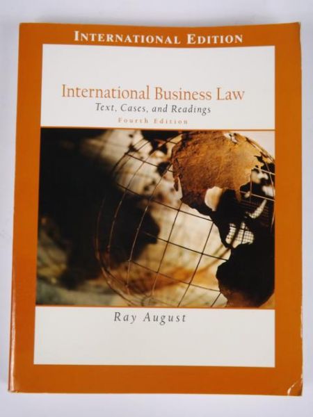 August Ray - International Business Law