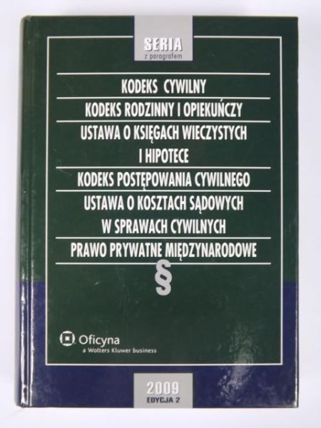 Prawo cywilne Zbiór przepisów. SERIA Z PARAGRAFEM