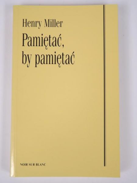 Pamiętać, by pamiętać
