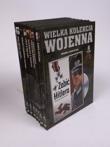 Wielka Kolekcja Wojenna, 8 DVD książka + film