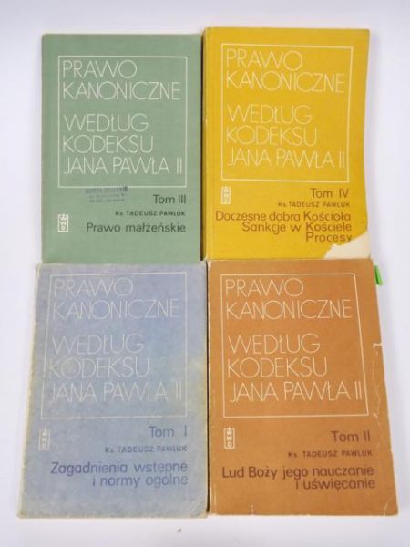 Prawo kanoniczne według kodeksu Jana Pawła II, 1 - 4